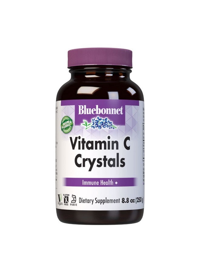 Bluebonnet Nutrition Vitamin C Crystals, for Immune Health, for Antioxidant Protection, Soy Free, Gluten Free, Non-GMO, Kosher, Dairy Free, Vegan, Powder, 8.8 oz (250 g) - Image 1