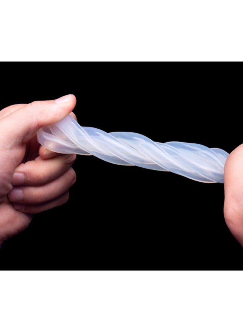 Food-Grade Clear Silicone Tubing 1/4" (6mm) ID × 3/8" (10mm) OD, 3.3ft / 1m – Flexible High-Temperature Silicone Hose for Water, Air & Beverage Applications - Image 4