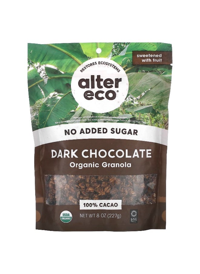 alter eco Alter Eco, Organic Granola, Dark Chocolate, 8 oz (227 g)  - Image 1