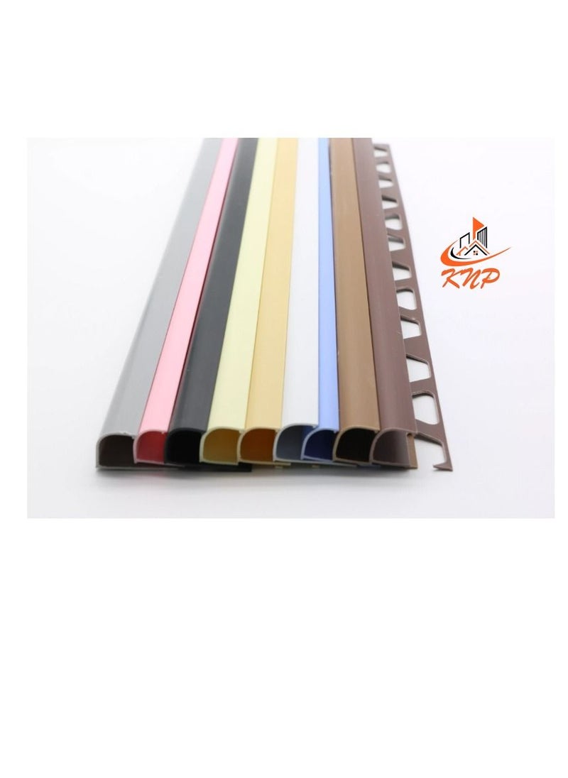 KNP PVC Tile Trim 8mm Black  - Image 3