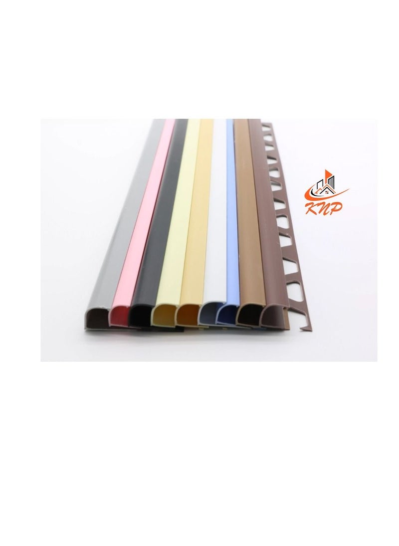 KNP PVC Tile Trim 8mm Black  - Image 2