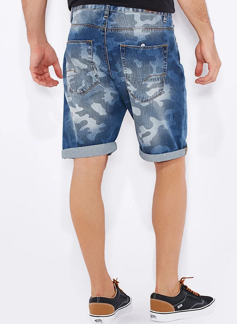 Shine Eastend Camo Shorts