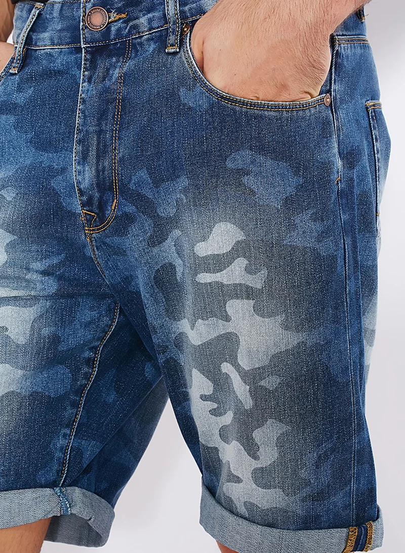 Shine Eastend Camo Shorts