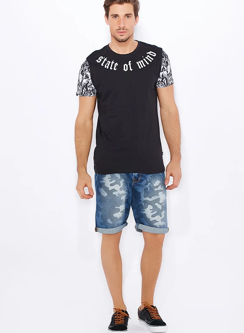 Shine Eastend Camo Shorts