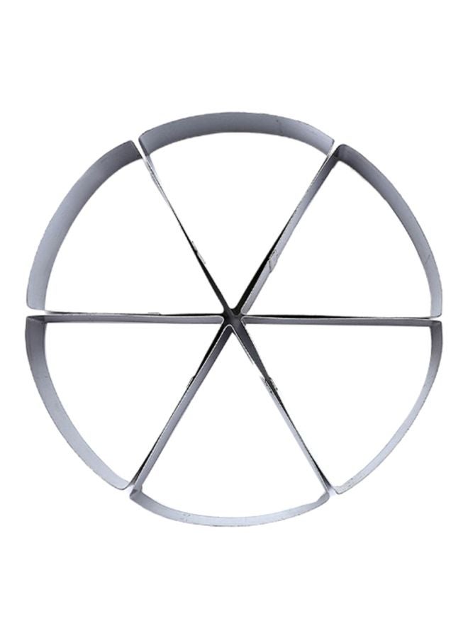 Sharpdo 6-Piece Pastry Shaped Cookie Cutter Set Silver