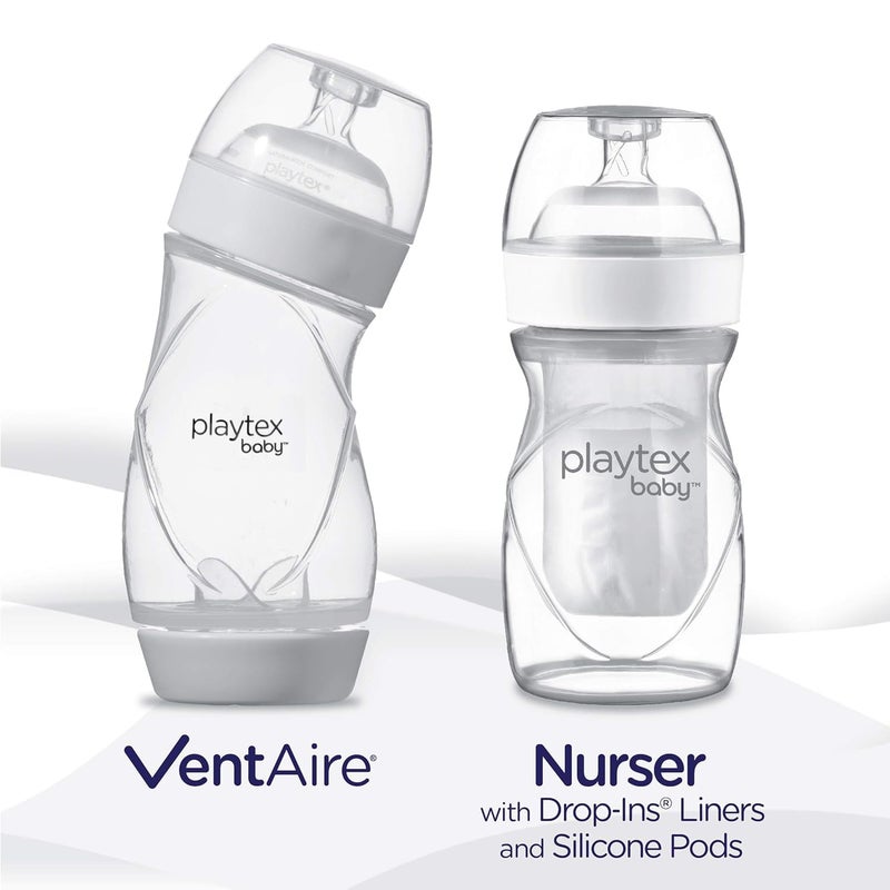 Playtex Baby Naturalatch Most like Mom Silicone Baby Bottle Nipples, Fast Flow, Pack of 2 Nipples (Compatible with all Playtex Baby Bottles) - Image 3