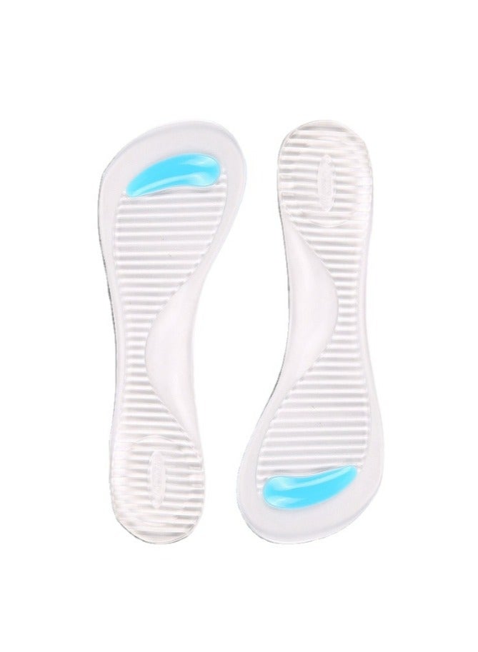 OASIS-TH 1 Pair Silicone Gel Arch Support Insole Women Shoes Inserts Pain Relief Fit For All Size - Image 3