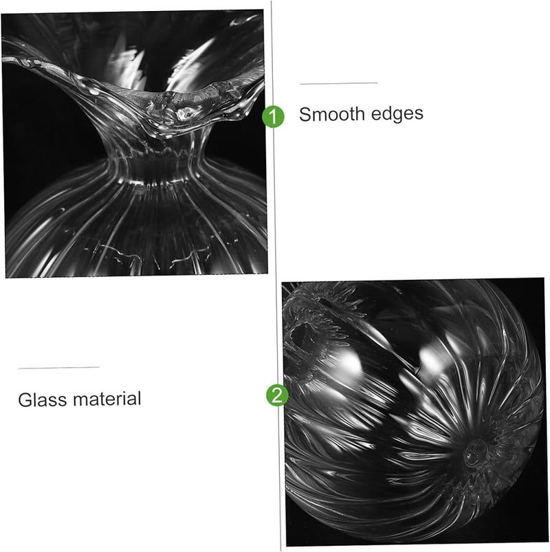 3 قطع زجاجية أواني نباتات مائية مزهرية مائية لتنسيق مراكز الطاولات في حفلات الزفاف - Image 5