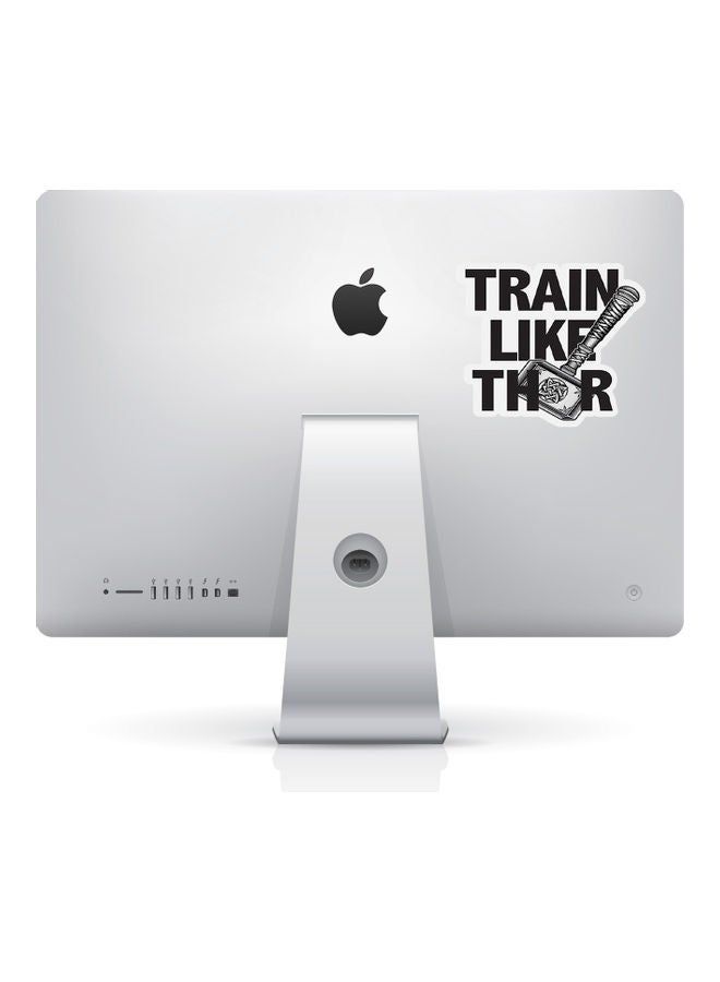 RKN Thor Hammer Themed Sticker For Computer 4.5inch - Image 1