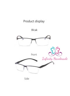 Reading Glasses Anti Blue Light & & Anti Reflection Men & WOMEN Presbyopia Glasses Spring Leg Half Business  Blocking Blue Light/Smart Screen Digital, Exclusive from Seller INFINITY-HANDMADE Only - pzsku/Z4554522C6197B8C2B5A0Z/45/_/1733519619/14871a6c-0d6a-431f-b1b5-b438c1208b27