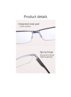 Reading Glasses Anti Blue Light & & Anti Reflection Men & WOMEN Presbyopia Glasses Spring Leg Half Business  Blocking Blue Light/Smart Screen Digital, Exclusive from Seller INFINITY-HANDMADE Only - pzsku/Z4554522C6197B8C2B5A0Z/45/_/1733520192/499dc766-a269-4212-968f-b3169dc6cc7e