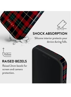 BURGA iPhone 16 Pro Case, 2 Piece Hard Shell + TPU Interior, Shock Absorption, All Port Accessible, Raised Bezel For Screen & Camera Protection, Never Fading HQ Print, Sweater Weather  - Image 3