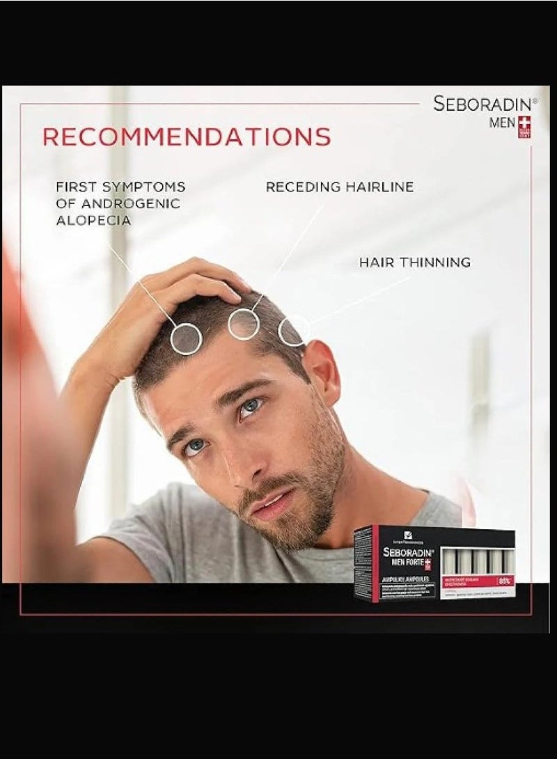 Seboradin Ampoules For Men Against Hair Loss Hair - Image 3