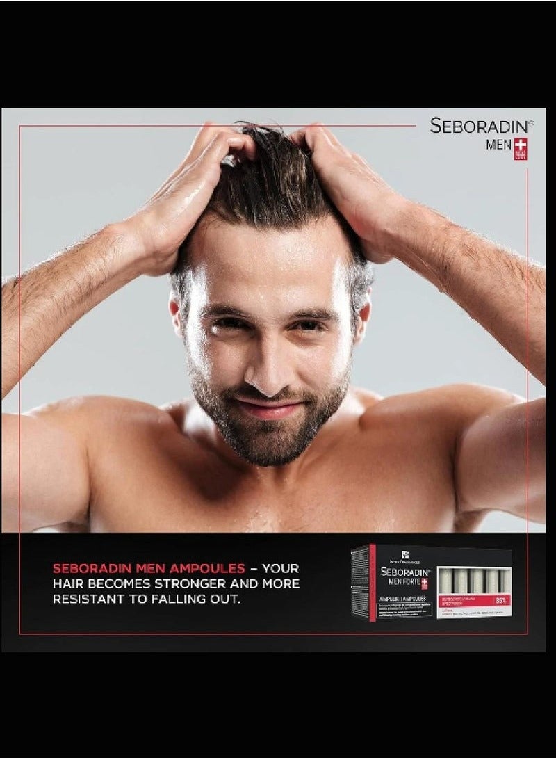 Seboradin Ampoules For Men Against Hair Loss Hair - Image 4