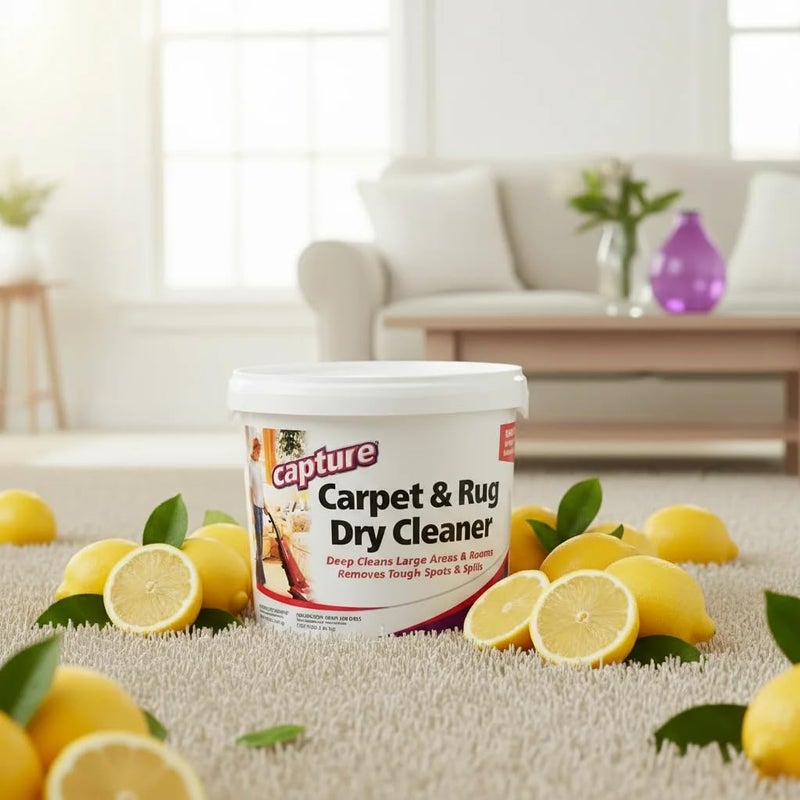 Capture Carpet Total Care Kit 400 - Home Couch and Upholstery, Car Rug, Dogs & Cats Pet Carpet Cleaner Solution - Strength Odor Eliminator, Stains Spot Remover, Non Liquid & No Harsh Chemical - Image 2