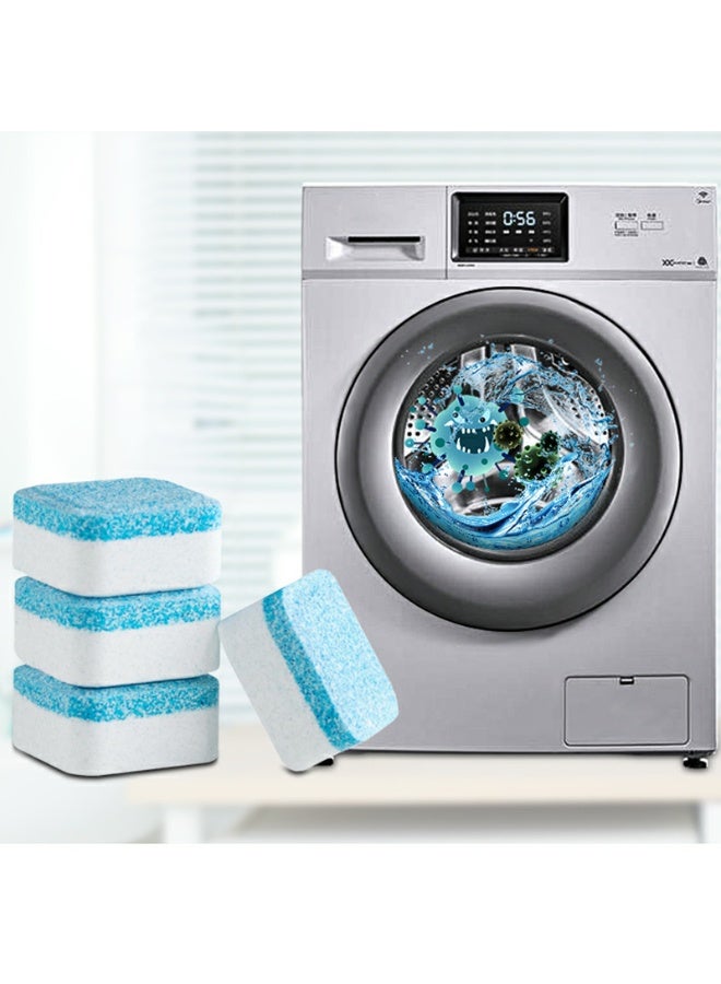 12 Pack Washing Machine Deep Cleaner Hygiene Tablets, Descaling Agent, Sterilization and Decontamination, helper for washing powder - Image 2