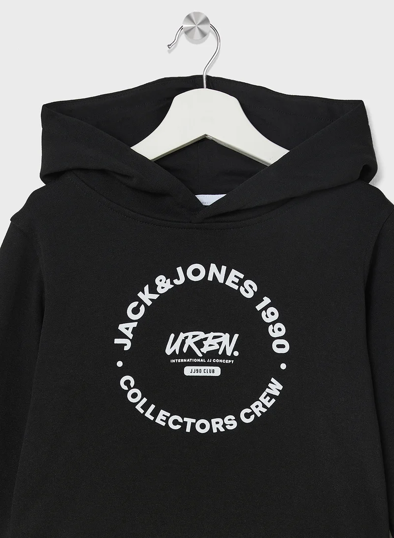 Jack & Jones Junior Kids Logo Hoodie