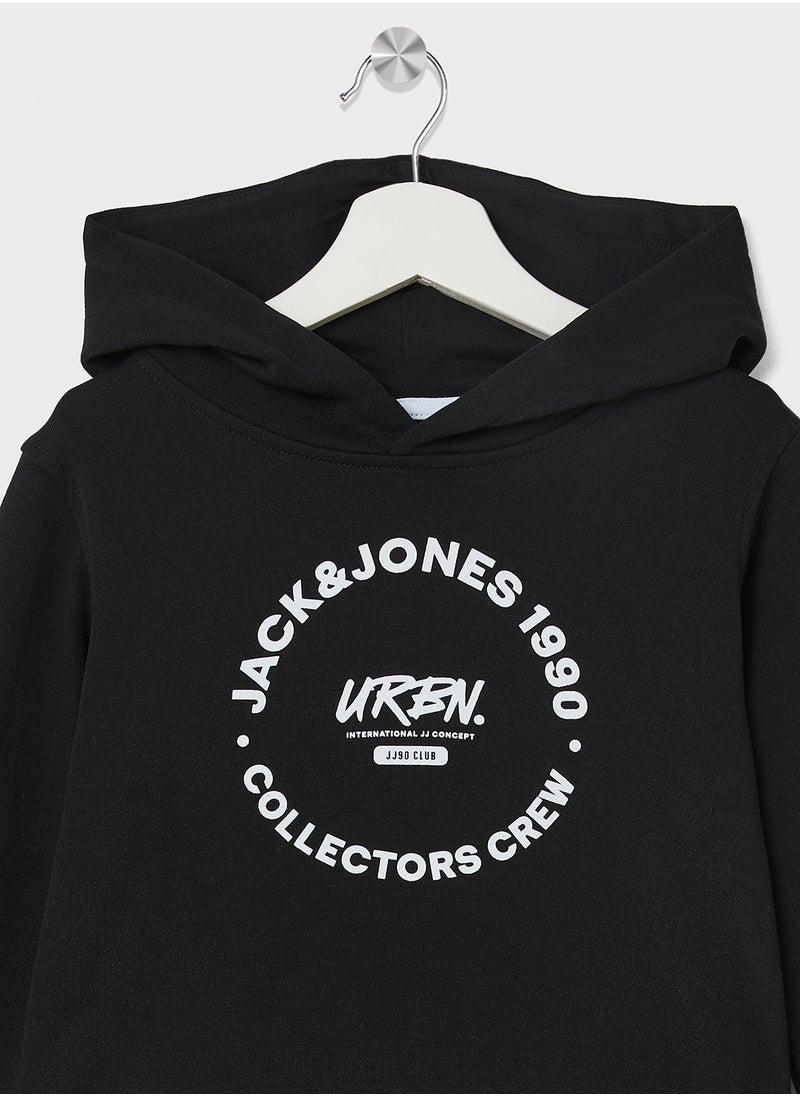 Jack & Jones Junior - Kids Logo Hoodie - Image 1