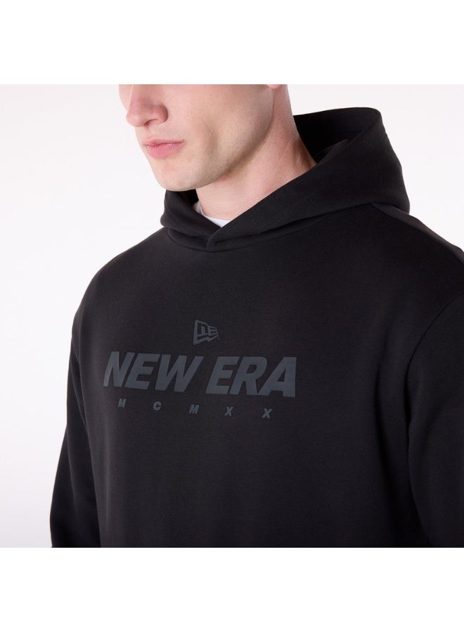 NEW ERA هودي علم الولايات المتحدة نيو إيرا أسود - Image 2