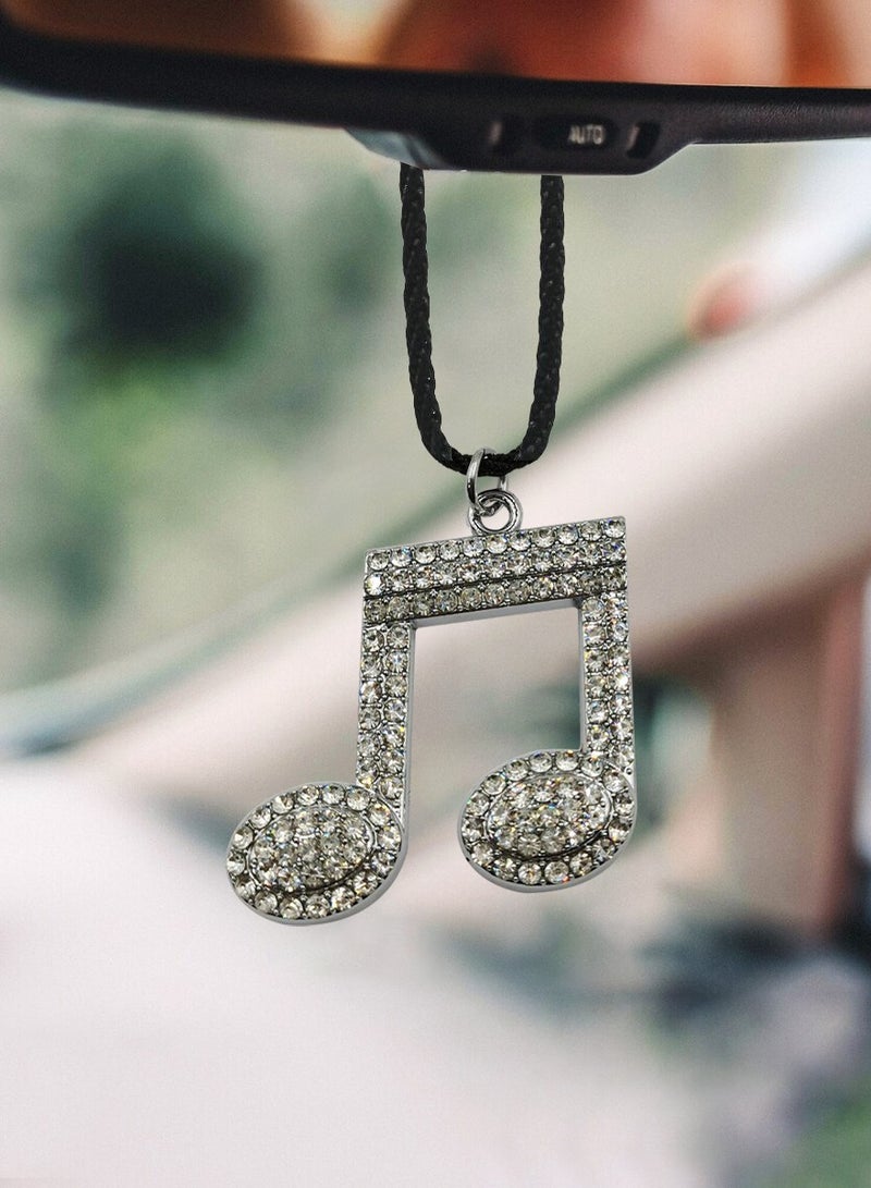 NMC Car Pendant Fancy Diamond Music Symbol Fancy Pendant 1 Pcs - Image 1