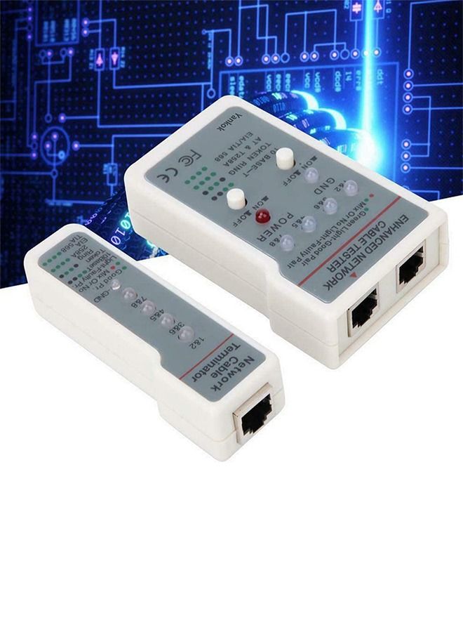 جهاز اختبار وتعقب اطراف الكابلات للتاكد من سلامة التوصيلات RJ45 / XT-248 - Image 3