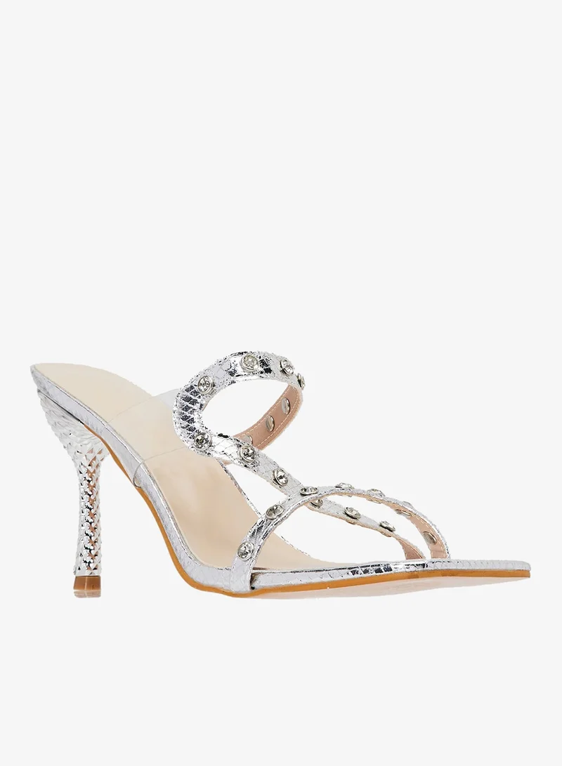 ELLA Embellished Heeled Sandal
