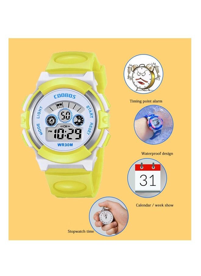 Coobos - Kids' Water Resistant Rubber Digital Watch - Image 1