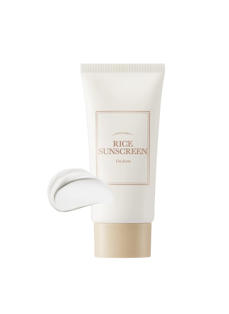 I'M FROM - I'm From Korean Rice Sunscreen - 50ml - Image 1