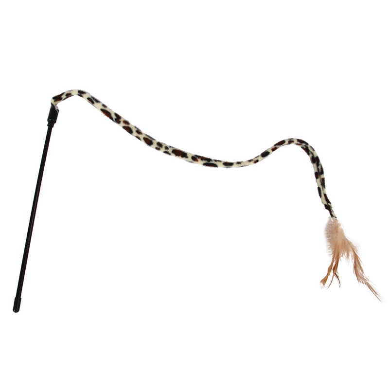 20 قطعة مجموعة ألعاب قط محشوة متعددة الألوان مع نفق قط، عصا لعب، وجرس، 34x32x8 سم - Image 5