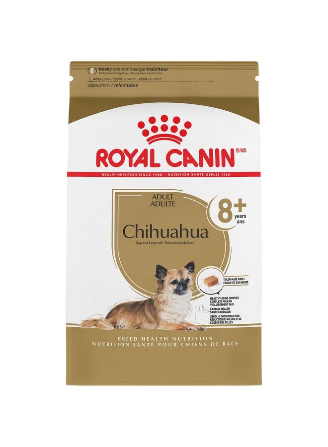 رويال كانين طعام جاف رويال كانين تشيهواهوا أدلت 8+ للكلاب المسنة، كيس 2.5 رطل - Image 1
