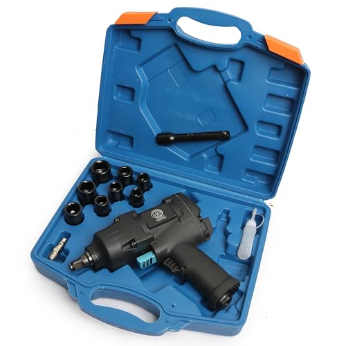 HULK Air Impact Wrench 1/2" With Socket Set AT-506 (Torque 11500Nm) - Fixed Square - Image 1
