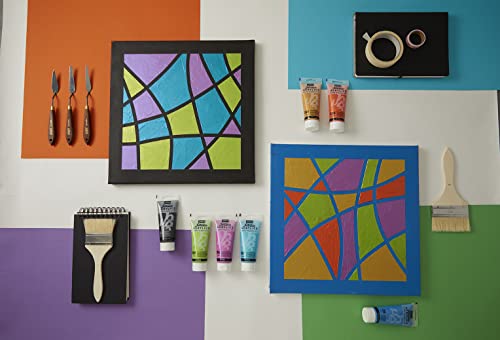 Pebeo Pébéo 832-354 - Studio Acrylics Fine Acrylic - Acrylic Paint - Iridescent Acrylic - Iridescent Red Blue - Iridescent Red Blue 100ml/3.38oz - Image 4