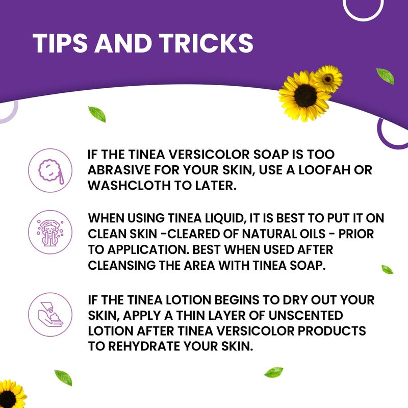 Naturasil Antifungal Tinea Versicolor Treatment Kit Gentle & Fast Relief for All Types of Tinea, Folliculitis, Itch & Chilblains| Safe for Kids & Adults| Sulfur Lotion (4oz) + 1 Relief Soap (4oz) - Image 4