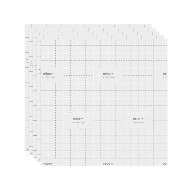 Cricut Value Transfer Tape - 75ft Flat Pack, 12in x 12in Sheets (75-Count) - Image 2