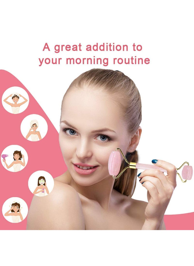 TechPro Techpro Gua Sha Facial Tool Natural Jade Stone Guasha Board for SPA Acupuncture Therapy Trigger Point Treatment Gua Sha Scraping Massage Tool Face Roller and Manual Massage Stone for Skin care  - Image 5