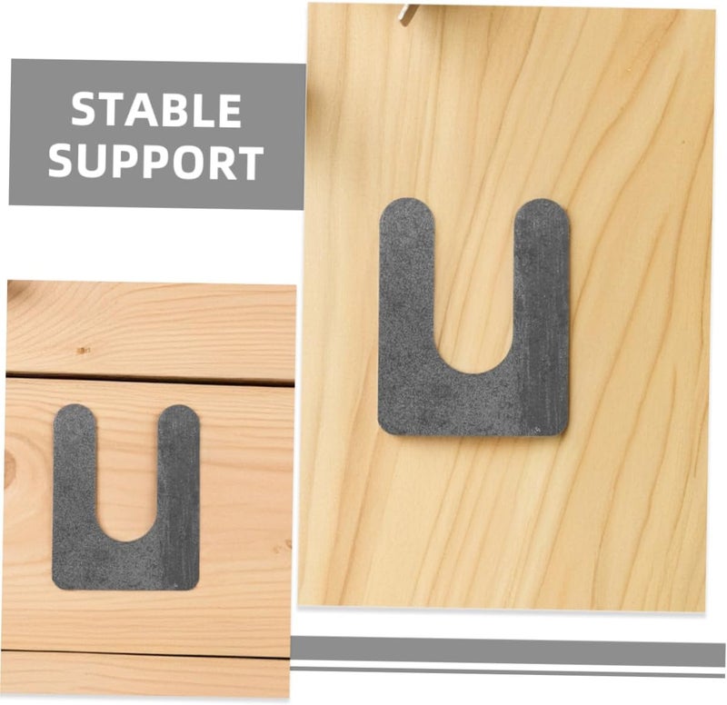 شرائح تسوية لرفع السيارات من CHILDWEET، عدد 2 قطعة: تُستخدم لتحقيق استقرار الرافعة الهيدروليكية، وتُعمل كفواصل للأساس على شكل حرف U، مناسبة لإصلاح السيارات ومحاذاتها على الأسطح غير المستوية. - Image 3