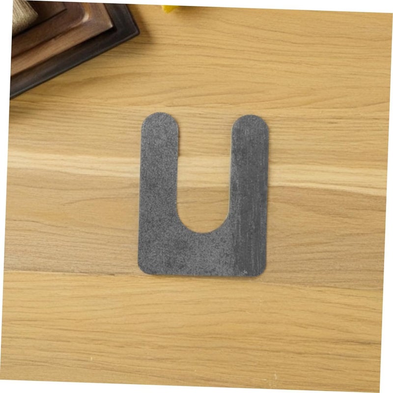 شرائح تسوية لرفع السيارات من CHILDWEET، عدد 2 قطعة: تُستخدم لتحقيق استقرار الرافعة الهيدروليكية، وتُعمل كفواصل للأساس على شكل حرف U، مناسبة لإصلاح السيارات ومحاذاتها على الأسطح غير المستوية. - Image 4