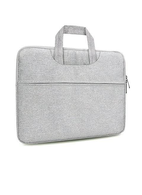 Laptop Bag, Waterproof and Scratch-Resistant, Easy to Carry, Suitable for Women and Men, Gray