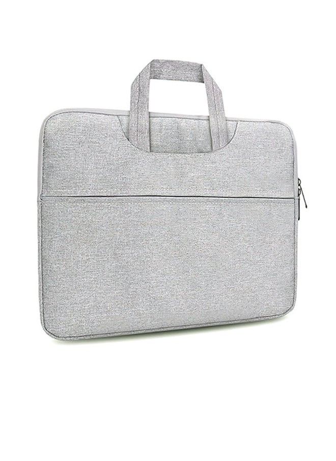 Generic Laptop Bag, Waterproof and Scratch-Resistant, Easy to Carry, Suitable for Women and Men, Gray  - Image 1