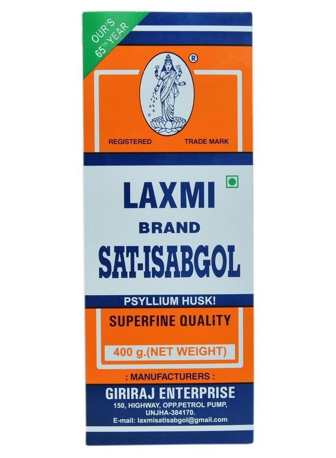 LAXMI SAT ISABGOL Psyllium Husk 400 GRM| Good for Relieves in Constipation, Digestion & Bloting |Digestion Metabolism Toxin Removal Acidity Gas Control. - Image 1