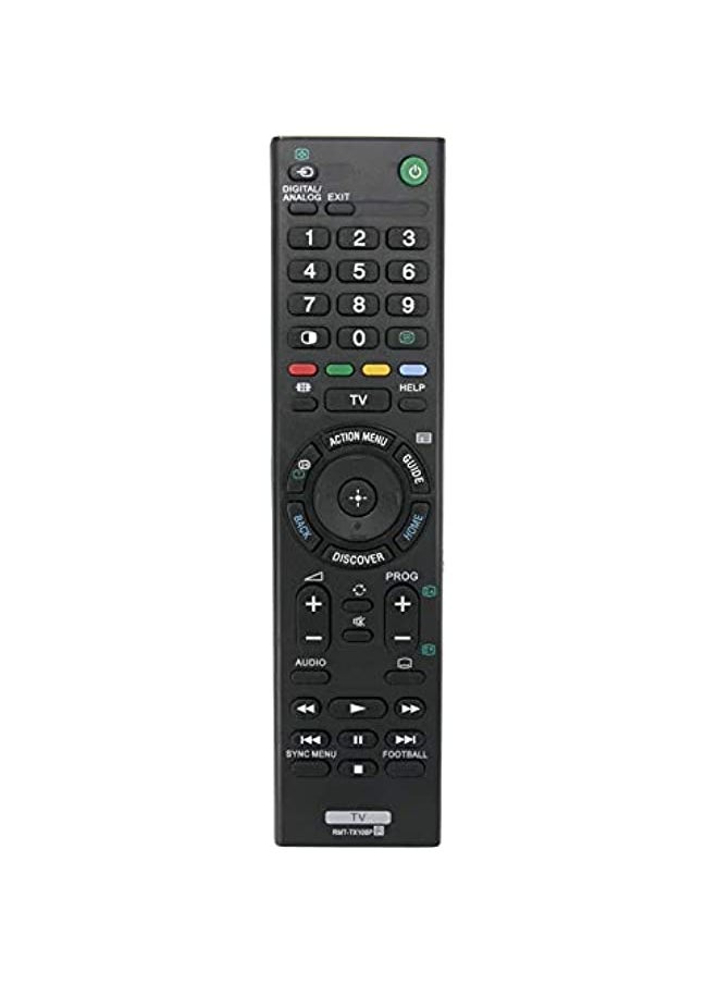 HuHa - New RMT-TX100P RMTTX100P Replacement Remote Control fit for Sony Bravia TV KD-49X8300C KD-55X8500C KD-65X9000C KDL-50W800C KD-65X8500C KD-43X8300C KD-55X9000C KDL-43W800C KD49X8300C - Image 1