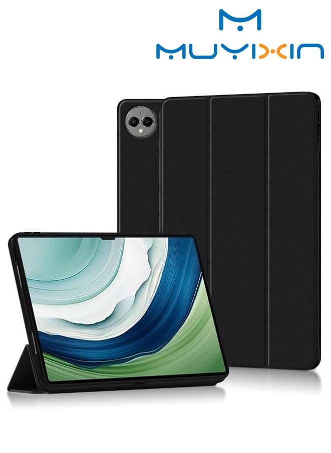 Muyixin حافظة لهاتف Huawei Matepad Pro 13.2 (2023) حافظة حماية ذكية بحامل مغناطيسي قوي وخفيف للغاية (أسود)  - Image 1