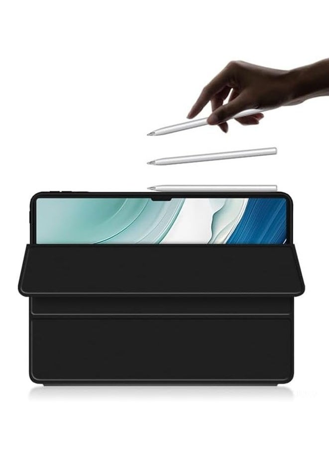 Muyixin حافظة لهاتف Huawei Matepad Pro 13.2 (2023) حافظة حماية ذكية بحامل مغناطيسي قوي وخفيف للغاية (أسود)  - Image 3