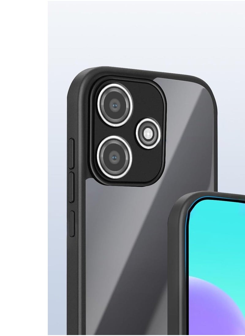 Generic - Bumper Protective Case for Realme Gt6/Gt6 Pro/Gt Neo 6 Se Silicone TPU Bumper Ultra Durable Ultra-Safe Camera Optimum Solution (black) - Image 1