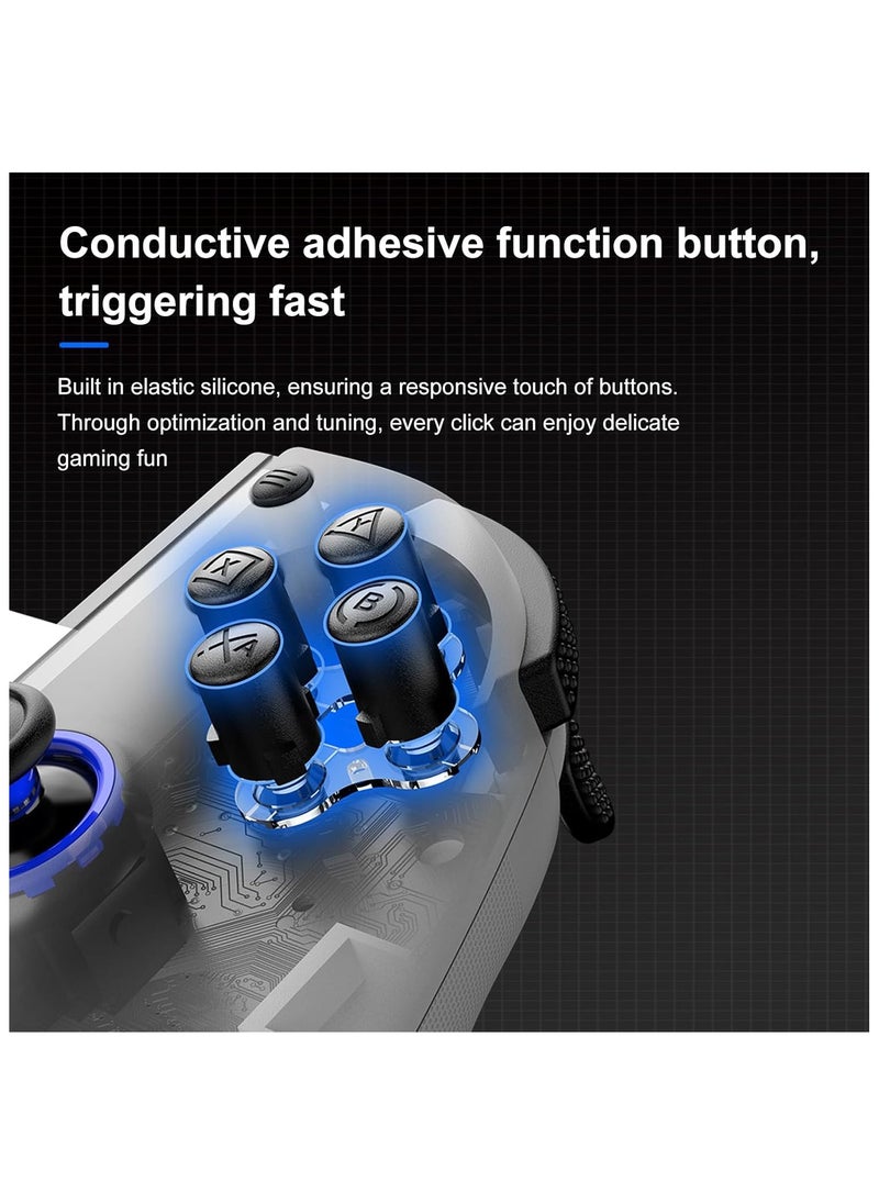 Generic - Mobile Gaming Controller with Hall Effect Joysticks, Phone Controller For iPhone/Android/Tablet/iPad/Switch, Play Call of Duty, Roblox, Xbox Cloud, Playstation, Bluetooth Mobile Gaming Controller iPhone 16 15 14 13 Samsung Google - Image 1