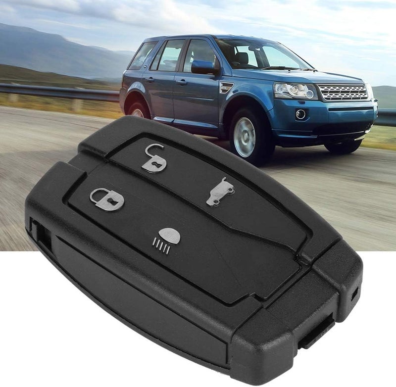 Car Remote Smart Key Case 4 - Button for Land 2, Black ABS Shell - Durable Replacement, Easy Installation, Accurate Button Position - Image 3