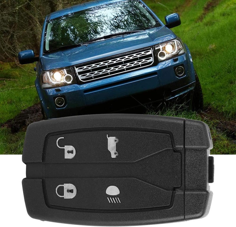 Car Remote Smart Key Case 4 - Button for Land 2, Black ABS Shell - Durable Replacement, Easy Installation, Accurate Button Position - Image 5