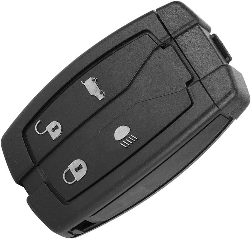 Car Remote Smart Key Case 4 - Button for Land 2, Black ABS Shell - Durable Replacement, Easy Installation, Accurate Button Position - Image 4