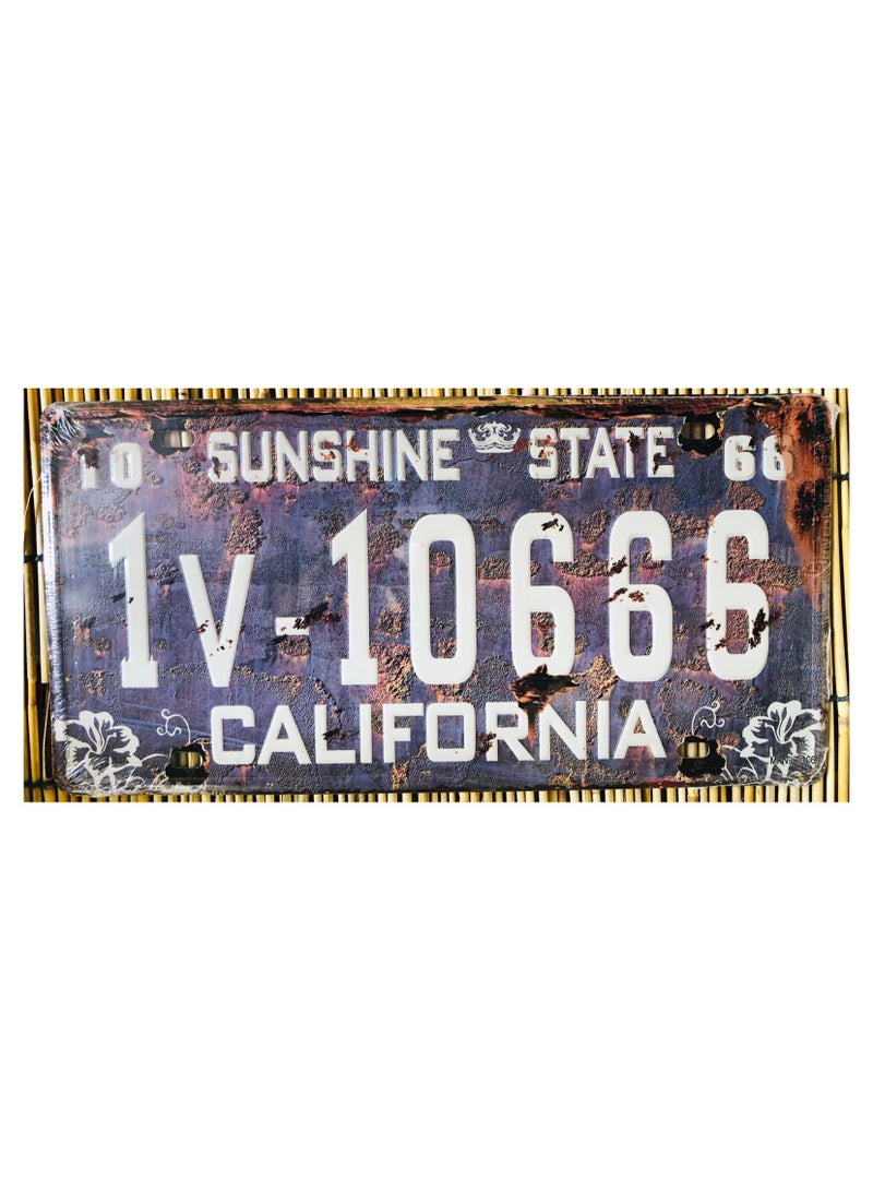LINGWEI LINGWEI Decorative Metal Tin Sign Wall Poster Plaques Iron Plate Decoration Art Plaque Wall Art Vintage Metal Tin Signs Retro Vintage Metal Tin Signs Tin Metal Sign Wall Art for Shop Home Style-36  - Image 2