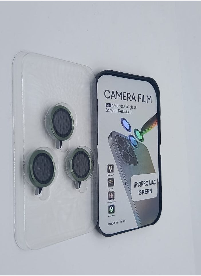 Undefined - Sapphire Camera Lens Protector For IPhone 13 Pro/Pro Max Green - Image 1